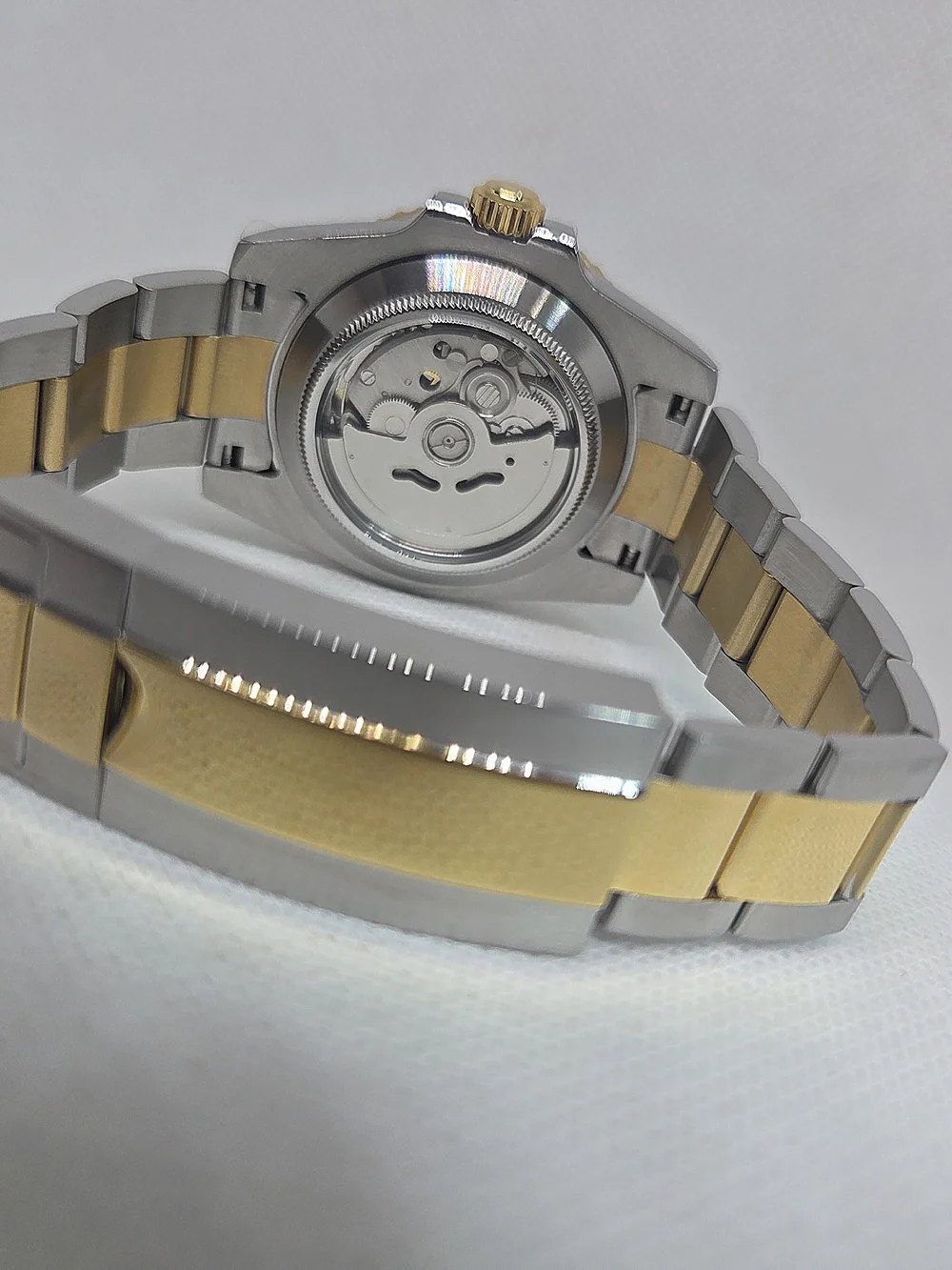 Custom 40mm Automatic Seiko Mod Watch Bluesy Style NH35